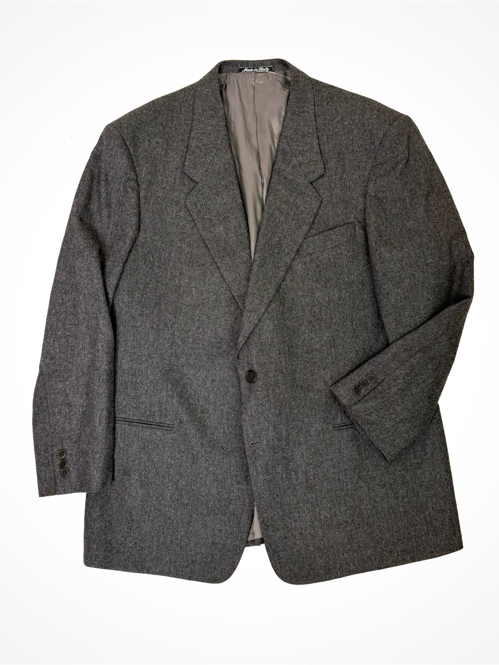 Giorgio Armani Wool & Cashmere Grey Blazer | 44
